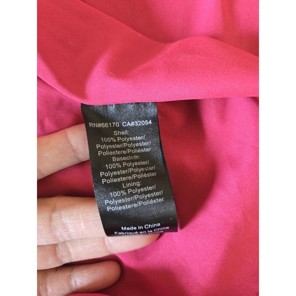 Hutch Anthropologie V-Neck Sequin Midi Dress Size 18W Pink Floral Glam - Picture 7 of 9